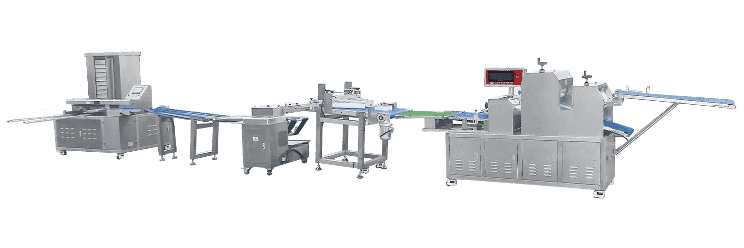 Automatische Produktionslinie für doppelte gedämpfte Buned -Brötchen