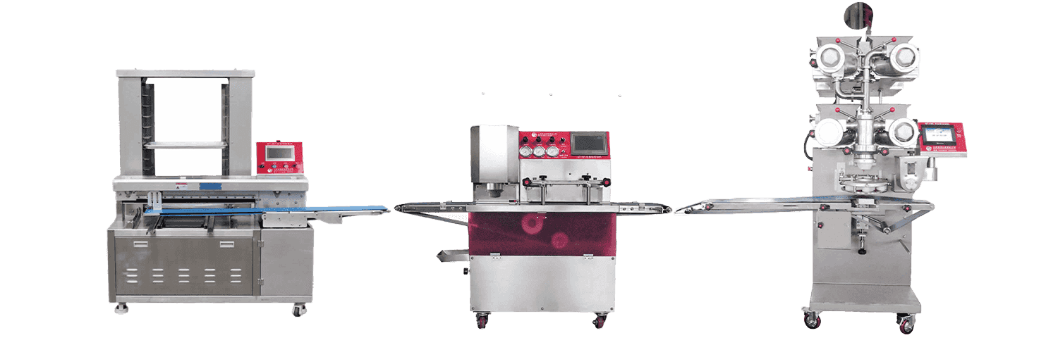Automatische Mooncake/Maamoul -Keks -Produktionslinie