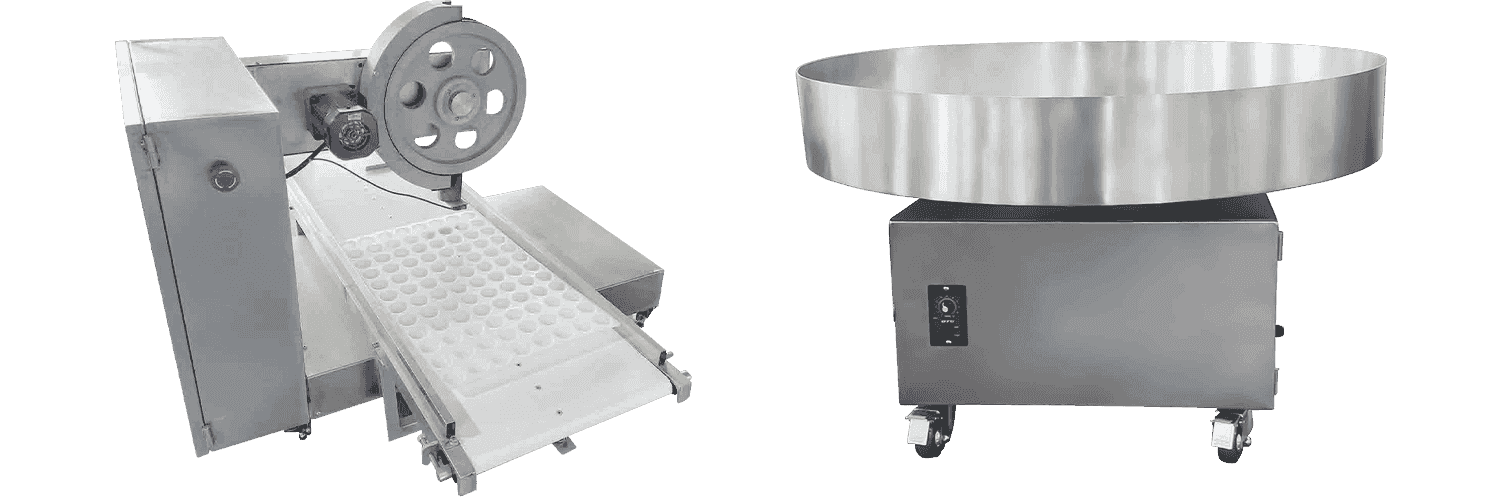 ST-280A Mochi Wrapper Pulver Machine/Ball-Runding-Maschine mit Tablettausrichtung